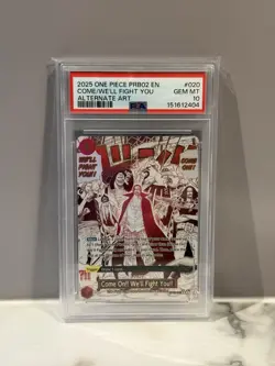 ✨One Piece PRB02 - Come On!! We'll Fight You!! OP09-020 Alt Art PSA 10 English✨ - Image 2