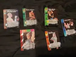 Wcw Nitro TCG Nitro II 2nd Series Lot All 1st Edition! WWE 50 + Cards - Image 1