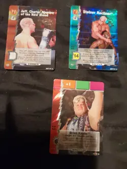Wcw Nitro TCG Nitro II 2nd Series Lot All 1st Edition! WWE 50 + Cards - Image 2