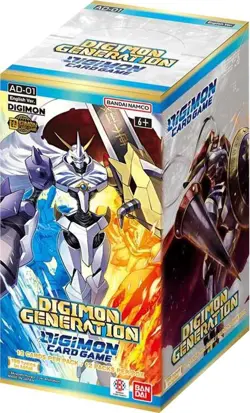 Digimon Card Game (AD-01) Digimon Generation Advanced Booster Box FACTORY SEALED - Image 2