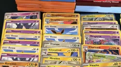 Pokemon TCG Pikachu Charizard Eevee Card Lot Unopened packs Over 50 Cards - Image 3
