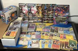 Pokemon Card Vintage Collection Lot With 1300+ Cards, EX, GX, Holos Etc See Pics - Image 1