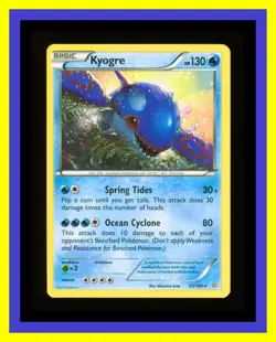 Kyogre - 53/160 - Primal Clash - Non Holo Rare - Pokemon Card - Image 1