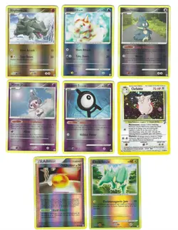 Pokemon TCG Reverse-Holo Cards--Lot of 16--Plus BCW Card Guards - Image 3