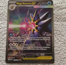 Pokemon Mega Starmie EX 118/088 Evolutions Holo Rare English Card - Image 1