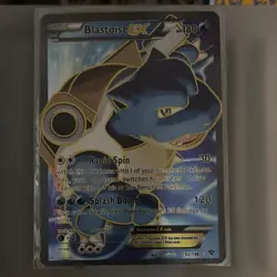 Pokemon TCG Holo EX Mega 3-Card Lot Blastoise-EX M Blastoise-EX 2014 - Image 3