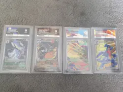Pokemon Ace Graded 9 Card Bundle (4 X Cards) - Image 1