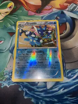 Pokemon TCG Greninja Reverse Holo Rare Card 40/122 XY Breakpoint NM - Image 1