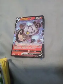 Pokemon Chandelure V 039/264 Fusion Strike Ultra Rare Holo Card Sword & Shield - Image 1
