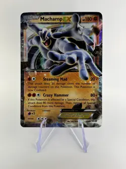 Machamp EX 37/98 - Pokemon TCG Ancient Origins XY Ultra Rare Card NM - Image 1