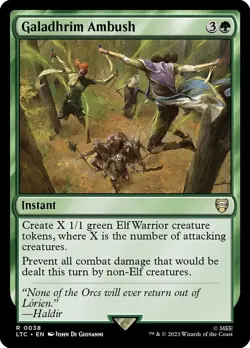 1x Galadhrim Ambush NM-Mint, English Commander: The Lord of the Rings: Tales of - Image 1