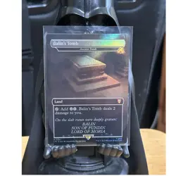 Balin's Tomb 0357 Mythic Land Foil Full Art LTC Commander LOTR MTG EN 2023 - Image 1