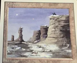Plateau x1 Revised Edition Magic the Gathering MTG. Fantastic condition! - Image 2