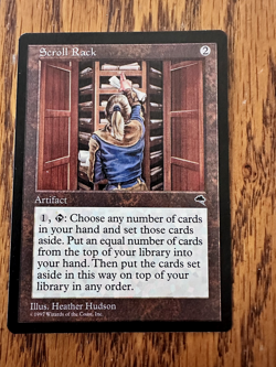 MTG - Magic the Gathering - Scroll Rack- Tempest - Unplayed NM - Image 1
