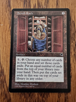 MTG - Magic the Gathering - Scroll Rack- Tempest - Unplayed NM - Image 1