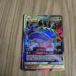 Pokemon TCG Naganadel Guzlord GX Cosmic Eclipse Card 158/236 - Image 1