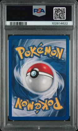 Rocket's Mewtwo 14/132 1st Edition Gym Challenge Pokemon PSA 7 - Image 2