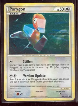 Pokemon PORYGON HGSS2 - HeartGold SoulSilver - RARE HOLO PROMO - NEAR MINT/MINT - Image 1