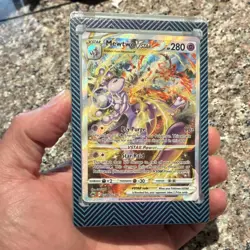 Pokemon Mewtwo VSTAR GG44/GG70 Crown Zenith Galarian Gallery Ultra Rare Holo - Image 1