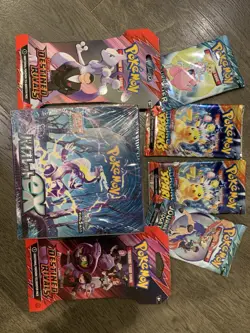 Pokemon TCG Sealed Product Bundles 6x Sealed Booster Packs 5+1 Bonus Pack & VTG - Image 4
