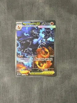 Mega Charizard X EX SIR 125/094 Phantasmal Flames English Pokemon TCG Pack Fresh - Image 1