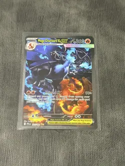 Mega Charizard X EX SIR 125/094 Phantasmal Flames English Pokemon TCG Pack Fresh - Image 3