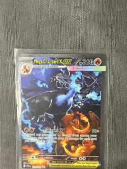 Mega Charizard X EX SIR 125/094 Phantasmal Flames English Pokemon TCG Pack Fresh - Image 4
