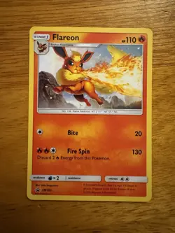 2018 PROMO Flareon SM186 - Pokemon - Image 1