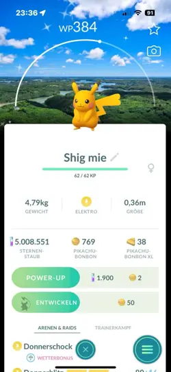 Pokemon Shiny Pikachu Stamp Mihami Japan Backgrounnd - Image 1