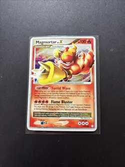 Magmortar Lv.X 123/123 Mysterious Treasures Holo Pokemon TCG LP/MP - Image 1