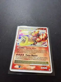 Magmortar Lv.X 123/123 Mysterious Treasures Holo Pokemon TCG LP/MP - Image 4