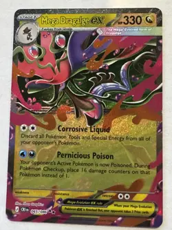 Mega Dragalge Ex 065/086 Pokemon TCG Chaos Rising English CRI - Image 1