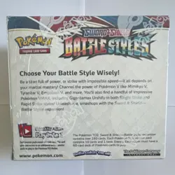 Pokemon TCG Sword & Shield Battle Styles Sealed Booster Box English 2021 1 Box - Image 3