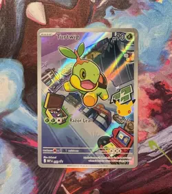 Turtwig 040 First Partner 30th Stamp Black Star Promo Pokemon TCG - Image 1