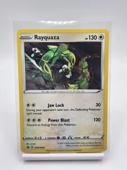 Rayquaza - SWSH029 Holo Sword & Shield Pokemon Black Star Promo - Image 1