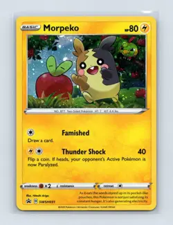Morpeko SWSH031 Holo Promo Sword & Shield Promo Pokemon Lightly Played - Image 1