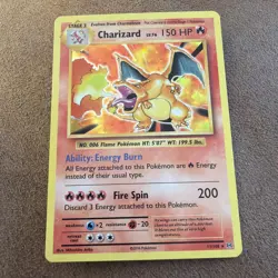 Pokemon TCG Charizard XY Evolutions 11/108 Holo - Image 1