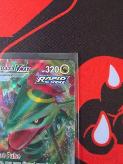 Rayquaza VMAX 102/159 Holo VMAX Rare Crown Zenith Pokemon NM - Image 3