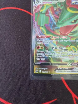 Rayquaza VMAX 102/159 Holo VMAX Rare Crown Zenith Pokemon NM - Image 4