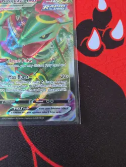 Rayquaza VMAX 102/159 Holo VMAX Rare Crown Zenith Pokemon NM - Image 5