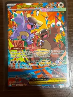 MEGA KANGASKHAN EX 2025 POKEMON SPECIAL ILLUSTRATION RARE 182/132 Q5698 - Image 1