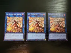 x3 Sky Striker Ace - Kagari (Alternate Art) - L26D-ENS25 - Common YuGiOh - Image 1