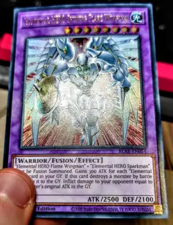 Yu-Gi-Oh! Ultimate Rare Style Elemental HERO Shining Flare Wingman - Image 4