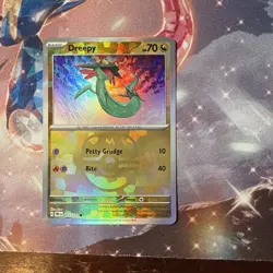Pokemon TCG Dreepy Prismatic Evolutions Card 071/131 Masterball Reverse Holo - Image 1