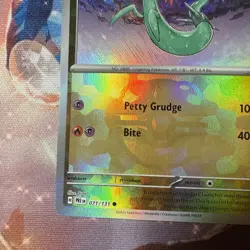 Pokemon TCG Dreepy Prismatic Evolutions Card 071/131 Masterball Reverse Holo - Image 5
