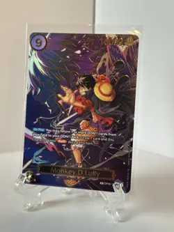 Monkey D Luffy SP OP09-119 OP13 Carrying On His Will Foil English One Piece TCG - Image 1