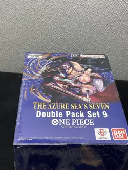 One Piece TCG OP-14 The Azure Sea's Seven Double Pack Set 9 Sealed Display Box - Image 1