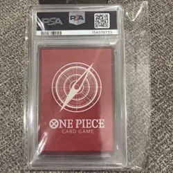 2025 ONE PIECE EN SHANKS PSA MAGAZINE EXCLUSIVE PSA 10 GEM MINT - Image 2