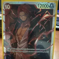Bandai Shanks OP09-004 Super Rare Foil 12000 Power Emperors in the New World - Image 2