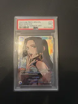 One Piece CCG Boa Hancock Special Alternate Art OP01-078 PSA 9 - Image 2
